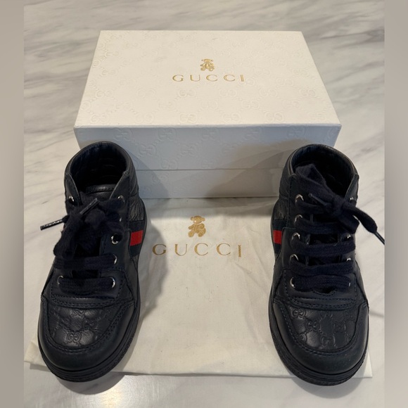 Gucci Baby High Top Sneakers
